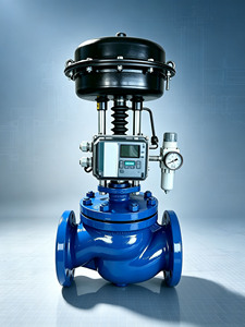 Vanne de régulation pneumatique pour système de papeterie, actionnée par air, avec fonction intelligente - Product Image 6