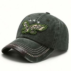 หมวกแบบกำหนดเอง ออกแบบ OEM หมวกทรง Trucker ผ้าหนังกลับ 6 แผง ไม่มีตาข่าย ปักลาย - Product Image 5