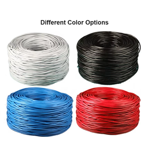 Câble Ethernet CAT6 direct d'usine, 23 AWG, conducteur U/UTP BC, gaine en PVC <span class=keywords><strong>orange</strong></span>, câble CAT6 - Product Image 3