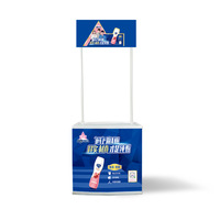 Table de comptoir promotionnelle portable en ABS pour supermarché et exposition – Offre spéciale
