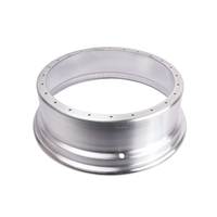 Jantes forgées 3 pièces de 18 pouces en alliage d'aluminium 6061-T6, finition polie, état neuf, avec déport extérieur, personnalisables PCD et ET