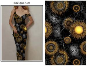 Precio Directo de Fábrica, Tela Personalizada al por Mayor con Impresión Digital, Tela 100% Rayón para Damas, Tela <span class=keywords><strong>PIPA</strong></span> DANCE - Product Image 2