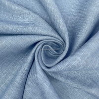 Tissu respirant de bonne qualité, 70% rayonne, 30% lin mélangé, doux, 300GSM, tissé, nœud en bambou uni, pour vêtements Abaya pour filles et garçons