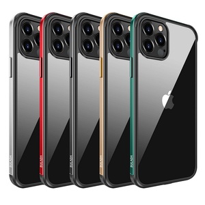 SULADA-funda de teléfono de cristal Nano HD para <span class=keywords><strong>iPhone</strong></span> 14 13 <span class=keywords><strong>11</strong></span> 12pro <span class=keywords><strong>Max</strong></span>, carcasa con marco de Metal para <span class=keywords><strong>iPhone</strong></span> 14 <span class=keywords><strong>pro</strong></span> <span class=keywords><strong>max</strong></span> - Product Image 1
