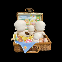 Personnalisez votre propre poupée en peluche, corps nu personnalisé, idole K-pop coréenne, jouet en peluche fait main, version mini Q, couleur et logo personnalisés