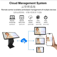 Kiosco Interactivo con Pantalla Táctil, Señalización Digital, Terminal de Autoservicio, Centro de Información para Negocios Minoristas