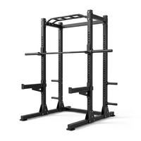 Rack de squat modulaire extensible en cage de musculation complète, équipement de fitness, machine Smith, appareils de musculation à double câble Freemotion