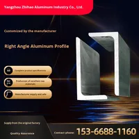 Maßgefertigte Großhandels-Aluminiumkantenprofile, Dreieckige Aluminiumplatten, L-förmige Rechtwinklige Profile, Toleranz 3%