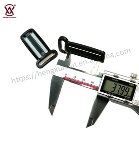 Curseur multifonction en plastique à 3 voies Boucle de réglage Tri-Glide 25mm + 38mm Boucle de verrouillage à dégagement rapide