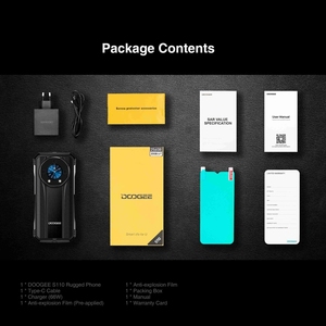 Nouvelle arrivée <span class=keywords><strong>DOOGEE</strong></span> <span class=keywords><strong>S110</strong></span> Téléphone robuste 12 Go + 256 Go Android 13 Smartphone - Product Image 2