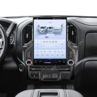 Gerllish Portable Android Car GPS Radio pour Chevrolet Silverado & GMC 2019-2023 Ips Screen RGB Navigation Multimedia