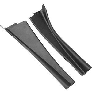 Deflectores de Viento para Parabrisas Nissan, Izquierdo y Derecho, 66895-JE20A 66894-JE20A, Protectores ABS contra la Intemperie, Instalación con Cinta 3M para Automóvil - Product Image 2