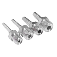 Raccords de Tuyaux Hydrauliques, Adaptateur de Tuyau, Accouplement Hydraulique, Coude Pivotant Femelle à 90 Degrés, Connecteur Haute Pression Anti-Fuite