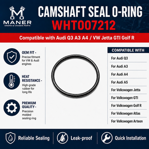 Maner เพลาลูกเบี้ยวปรับ WHT007212ซีลแม่เหล็กโอริง WHT007212B สำหรับ EA888 Gen3 1.8T 2.0T Audi A4 A5 A7 VW Passat CC EOS tigua - Product Image 4