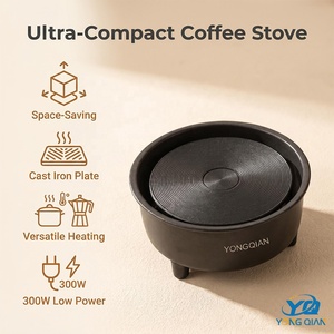 Mini Estufa Eléctrica Portátil de 300W, Calentador de Agua, <span class=keywords><strong>Leche</strong></span> y Té, Placa Calefactora de 100mm, Quemador Pequeño para Laboratorio - Product Image 3