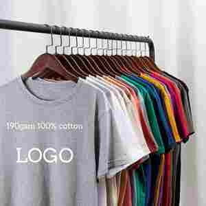 T-shirt uni de haute qualité personnalisé par Maysun, design de créateur, taille standard américaine, couleur sable brun, t-shirt doux pour impression de logo - Product Image 1