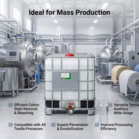 JNM-SK Produit auxiliaire polyvalent pour le nettoyage des textiles, adapté à divers types de fibres