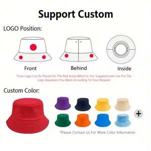 Sombrero de Pescador Personalizado OEM con Bordado 3D, Gorra para Mujer con Impresión por Sublimación, Sombreros Reversibles Personalizados para Niños, Bajo MOQ, Venta al Por Mayor - Product Image 2