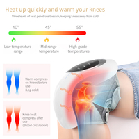 3 en 1 chauffage soulagement de la douleur thérapie par la lumière rouge masseur de jambes orthèse d'épaule genouillère masseur