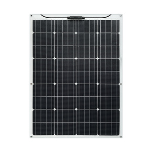 Srsolar Panneau Solaire Flexible Monocristallin en Silicium 100W 100Wp pour Système Solaire de Balcon et Bateau - Product Image 1