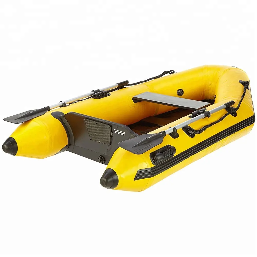 BSCI Factory OEM Wholesale Custom CE rigid inflatable boat Funwater hypalon inflatable fishing boat for sale