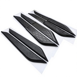 Emblemas Laterales Negros de ABS para Guardabarros, Adhesivos Decorativos para Carrocería de Audi A5 S5 RS5 - Product Image 3