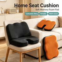 Coussin de siège pour prévenir les douleurs aux fesses, pour chaise de bureau et siège de voiture, protection lombaire, assise prolongée, décompression du coccyx, esthétique