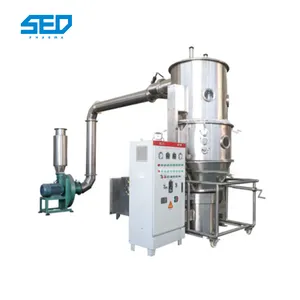 Secador de lecho fluido de máquina de secado por ebullición de alta eficiencia de alto nivel de seguridad