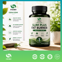 Capsules brûle-graisses Slim Plus OEM ODM, complément alimentaire naturel pour la perte de poids, contrôle de l'appétit, stimulation du métabolisme, soutien énergétique
