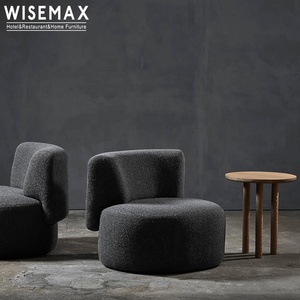 WISEMAX FURNITURE <span class=keywords><strong>Fauteuil</strong></span> <span class=keywords><strong>de</strong></span> détente <span class=keywords><strong>en</strong></span> laine d'agneau blanche nordique, <span class=keywords><strong>fauteuil</strong></span> simple pour salon, <span class=keywords><strong>fauteuil</strong></span> <span class=keywords><strong>en</strong></span> <span class=keywords><strong>peau</strong></span> <span class=keywords><strong>de</strong></span> <span class=keywords><strong>mouton</strong></span> Teddy - Product Image 4