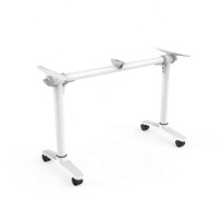 Table pliante LEADCOM Colin LS-701, mobilier de bureau, table de formation, table de réunion, grande et petite table pliante à plateau rabattable
