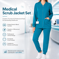 Blouse médicale personnalisée à col en V et manches courtes, uniforme d'infirmière à motif alimentaire de dessin animé, respirante, tenue de travail hospitalière