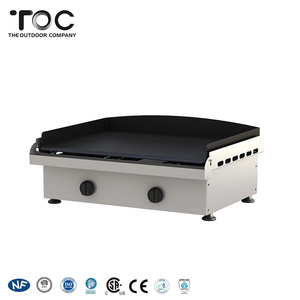 Ménage Cuisine D'extérieur En Acier Inoxydable Jardin Plancha 2 Brûleurs Barbecue - Product Image 1