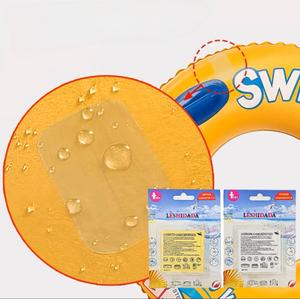 Ensemble de patchs de réparation en PVC auto-adhésif Offre Spéciale Patch de réparation en vinyle pour bateaux Camping tentes revêtements de <span class=keywords><strong>piscine</strong></span> SPA - Product Image 1