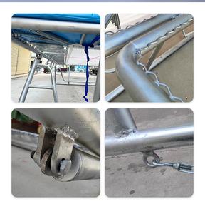 <span class=keywords><strong>Trampoline</strong></span> de gymnastique professionnel en PVC sûr, directement de l'usine, pour adultes et enfants, utilisation intérieure/extérieure, prix plus bas - Product Image 5