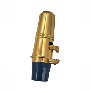 Boquilla para Saxofón Alto Eastern Music EMA45, Ebonita Azul, Goma Dura, Baffle Alto, para <span class=keywords><strong>Jazz</strong></span>, Rock, Funk, <span class=keywords><strong>Soul</strong></span>, con Tapa y Abrazadera, Tamaño 6 7 - Product Image 5