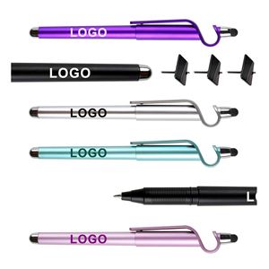 Soporte para Teléfono Móvil con Bolígrafo Táctil Personalizado para Oficina, con Logotipo y Código QR para Promoción de Reuniones - Product Image 1