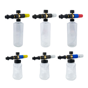 NBT Car Pressure Washer <span class=keywords><strong>Karcher</strong></span> <span class=keywords><strong>K2</strong></span> K3 K4 K5 K6 K7 Adapter 1L Foam Lance Bottle Transparent Foam Cannon - Product Image 5