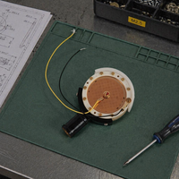 Capsule de microphone capacitif OEM Tlm103 de remplacement, diaphragme plaqué or 34 mm, polarisation CC, Guangdong