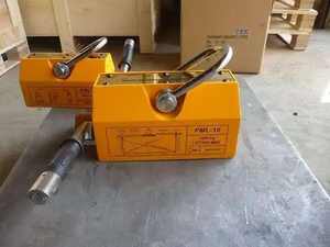 Elevador de placa magnética de Metal de 600kg y <span class=keywords><strong>1000kg</strong></span>, nueva eslinga de cadena magnética de elevación permanente para uso Industrial, elevador magnético permanente - Product Image 5