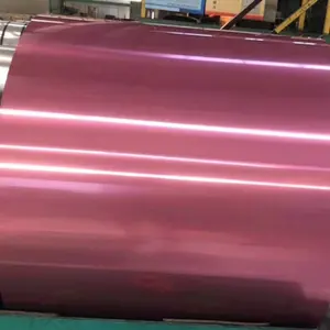 Foglio di zinco laminato precerniciato e zincato PPGL colore bobina di acciaio prodotto rivestito con caratteristiche ad alta visibilità