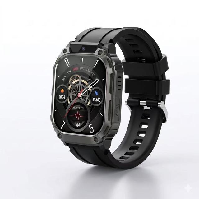 2026 Cheap Android Smart Watch for Men Women Kids, Waterproof 4G/5G SIM Card, Blood Pressure & Fitness Tracker with Accessories
