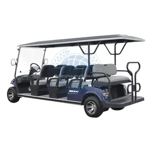 Multifunctional 6 Seats Electric Golf Cart with AC and LCD Screen