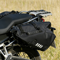 Sacoche latérale de moto 500D en bâche PVC imperméable 28L Modèle MT100 avec options d'impression multiples pour utilisation en extérieur