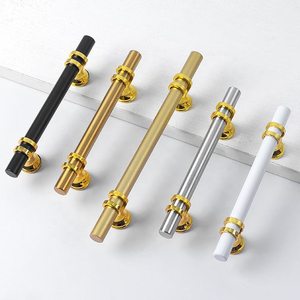 Europäische Küchenmöbel Hardware Schubladen schrank Türgriffe zieht Griffe Schrank griff - Product Image 5