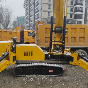 Various Mechanical Equipment China Feedback Hydraulic Drive Stable 3 Ton Mobile Spider <b>Crane</b> with Motor & Pump Iso Ce Certified - Product Image 3