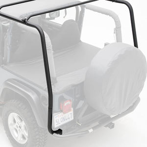 Panier de toit COSMOR en noir texturé pour Jeep <span class=keywords><strong>Wrangler</strong></span> Jk - Product Image 4