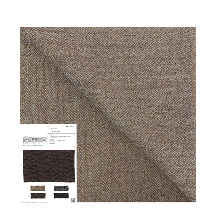 Елочное Тканое пальто, Овечья 100 шерсть, ткань, кашемир для одеяла OEA3290