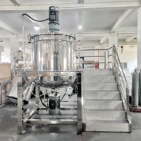 1000L Pas Cher Prix Cheveux Cire Savon Liquide Détergent Crème Lotion Haute Cisaillement Mélangeur Réservoir Shampooing Homogénéisation Mélangeur Machine