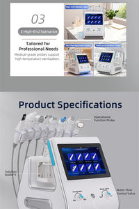 Dispositivo Facial Profesional 7 en 1 de Hidrodermoabrasión, Peeling Acuático, Lifting Facial, Tecnología de Radiofrecuencia, Portátil, Limpieza Profunda - Product Image 5